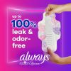 Always Radiant Feminine Pads for Women Regular with Wings Scented;  42 Ct Size 1